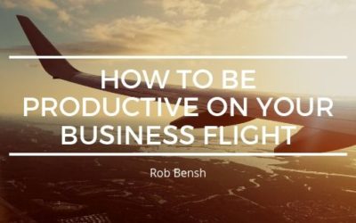 How to Be Productive on Your Business Flight